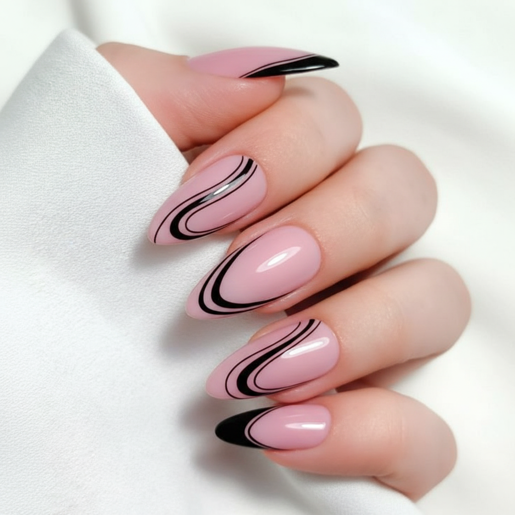 Elegante French Nails neu interpretiert
