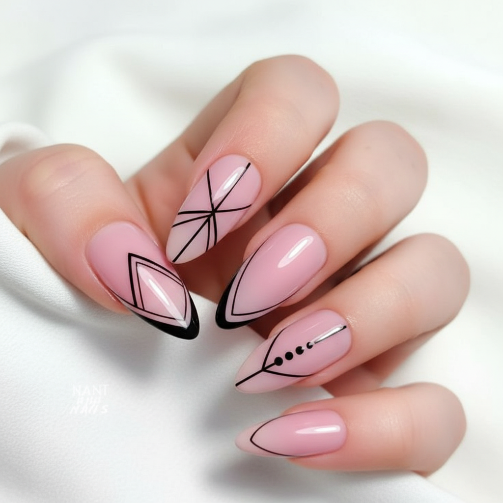 Elegante French Nails neu interpretiert