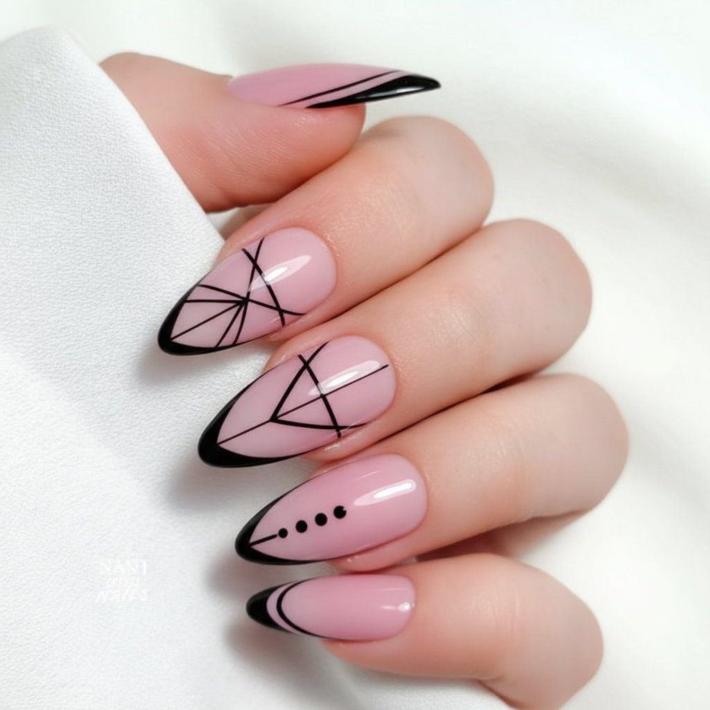 Elegante French Nails neu interpretiert