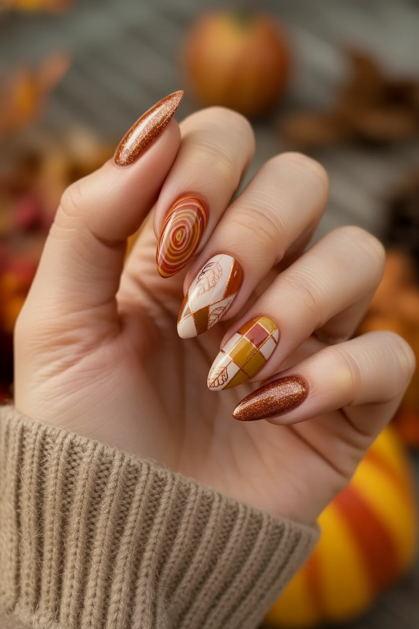 Warme Töne für den Herbst: Die schönsten Nageltrends 2025