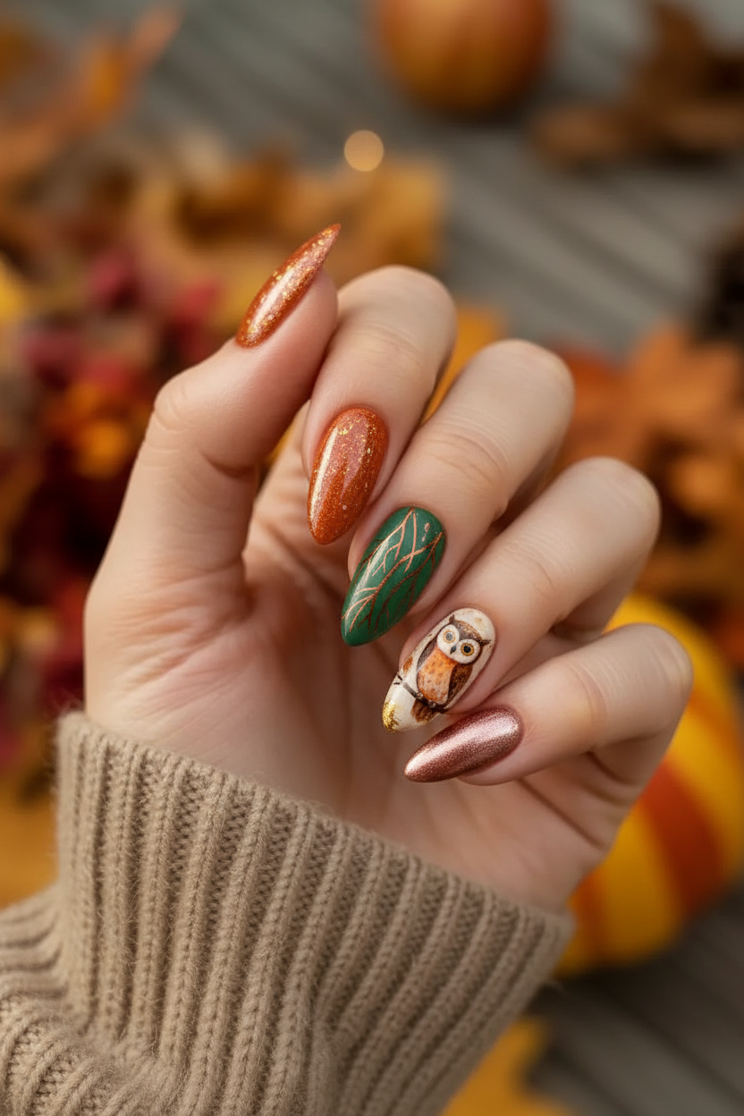 Warme Töne für den Herbst: Die schönsten Nageltrends 2025